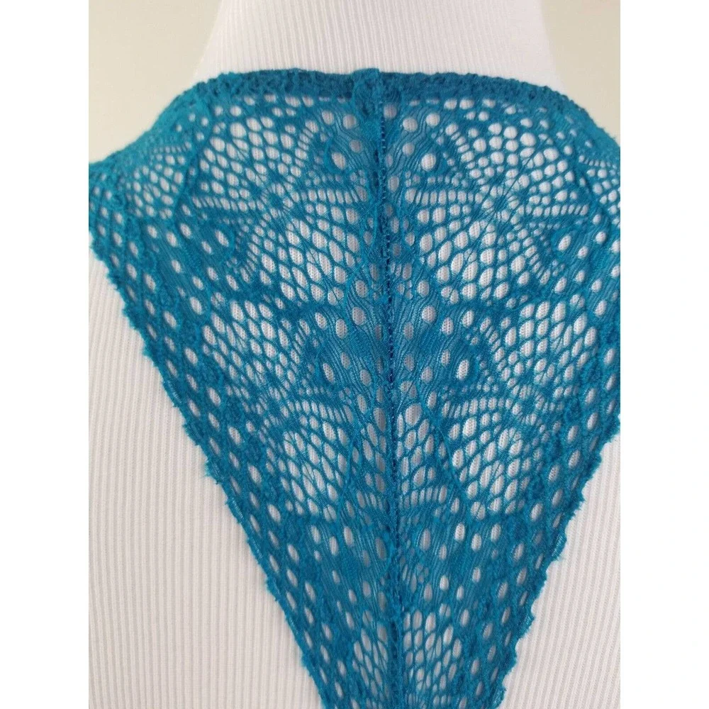 Victoria's‎ Secret Bralette xs Lace Teal Racerback Bra padded
